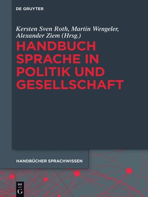 cover image of Handbuch Sprache in Politik und Gesellschaft